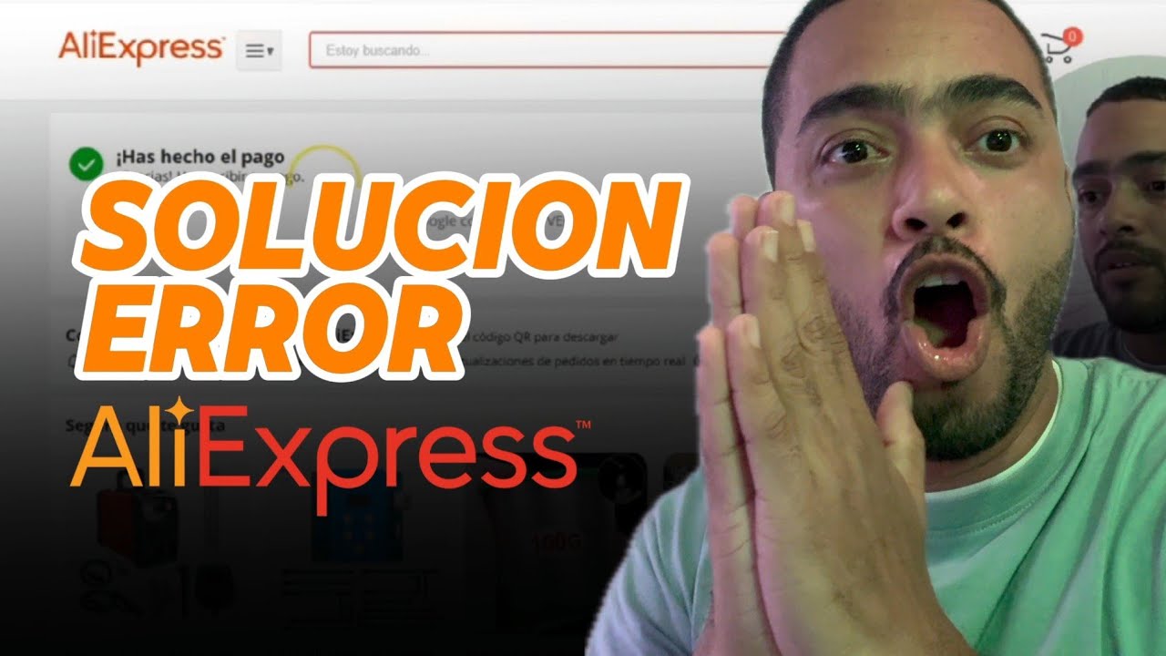 Solución error al comprar  AliExpress 🙌 error CSC_7200026 ​⁠@JessLuix