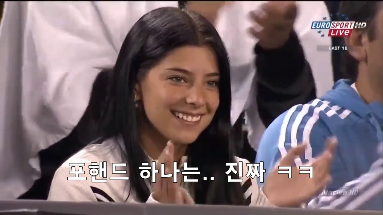로딕 vs 곤잘레스 포핸드 빅샷 모음