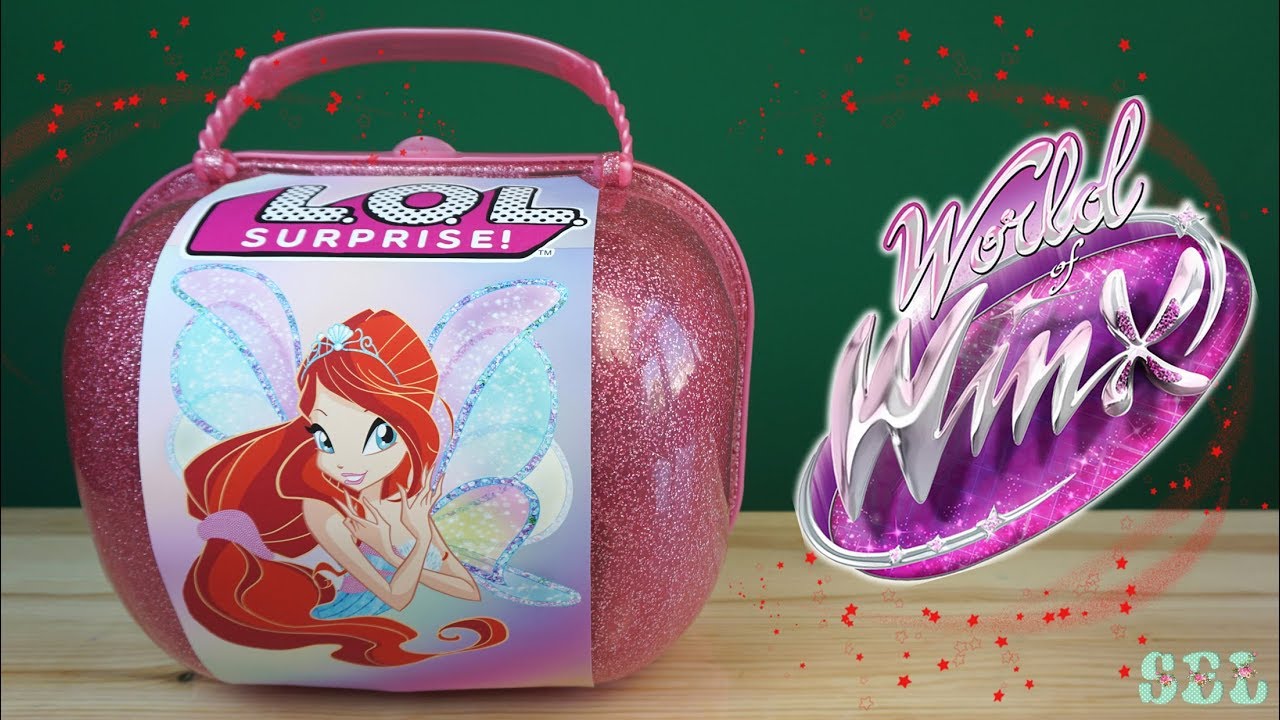 ВИНКС Большой Чемодан ЛОЛ Сюрприз Custom Bigger LOL Surprise Winx