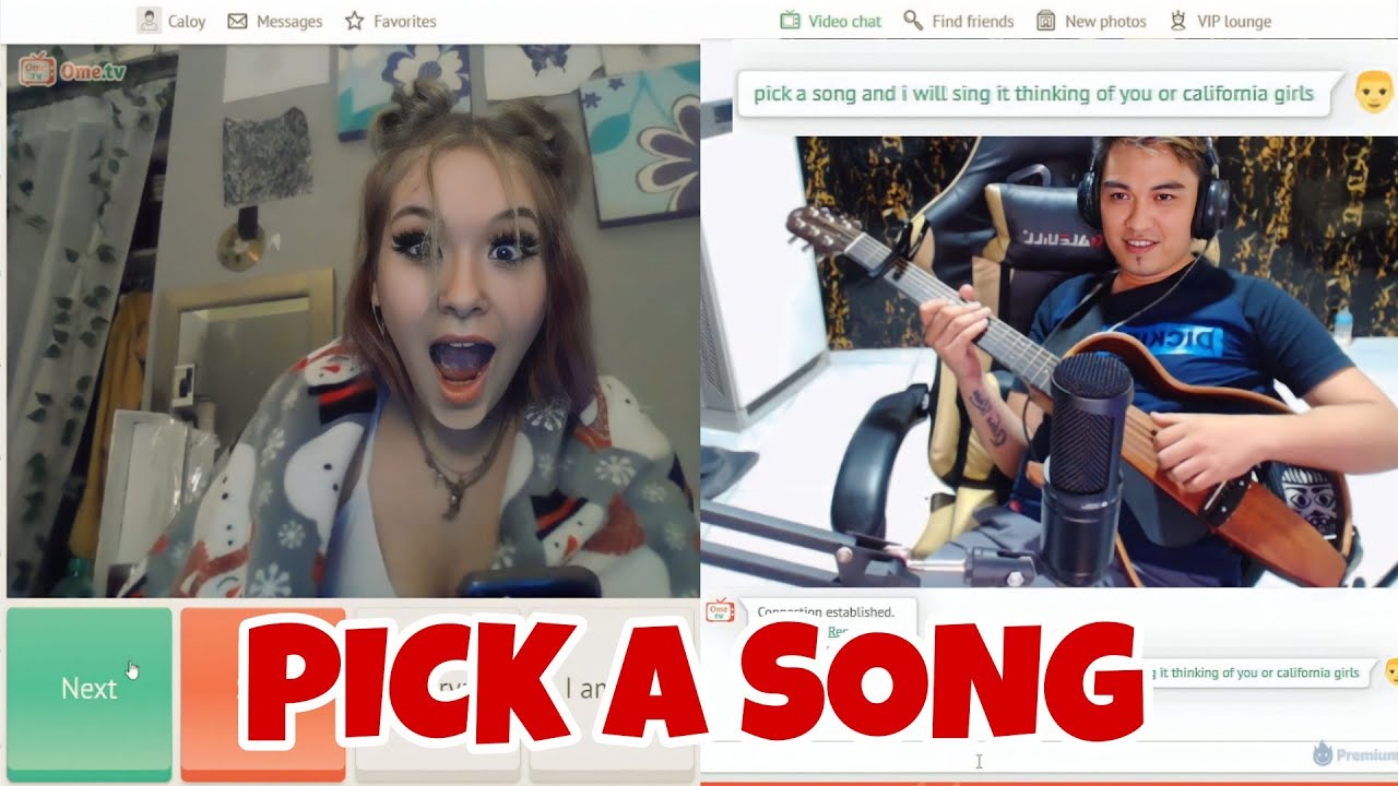 HARANA SERYE | OMEGLE OMETV | PICK A SONG | JUSTINE BIBBO😂 | PART9