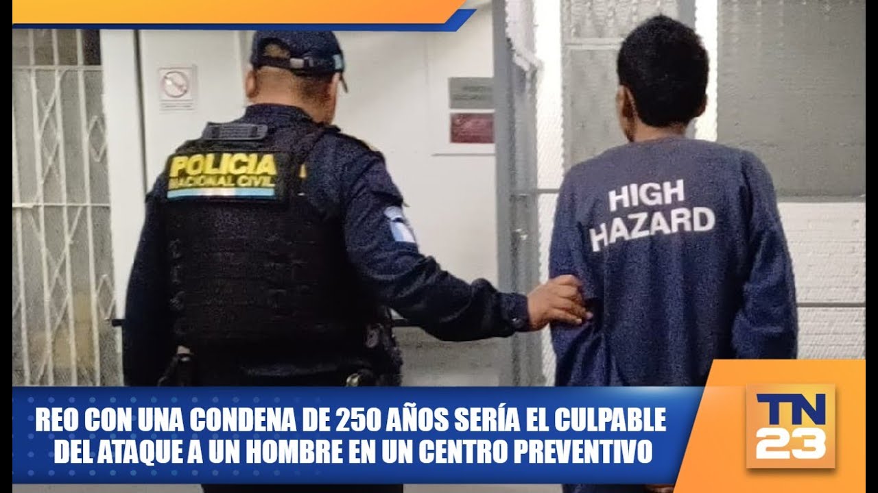 Reo con una condena de 250 años sería el culpable del ataque a un hombre en un Centro Preventivo