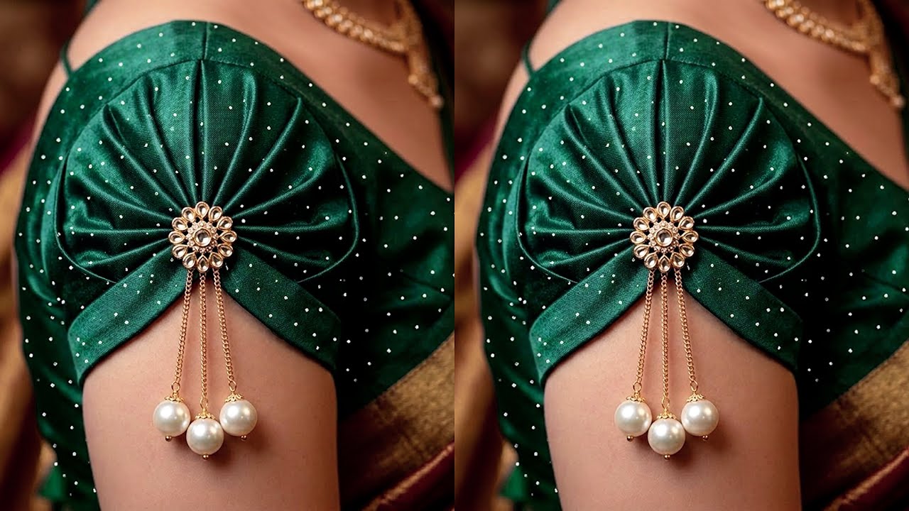 Trending sleeve design cutting and stitching| blouse sleeves design|बाजू का डिज़ाइन sleeve design