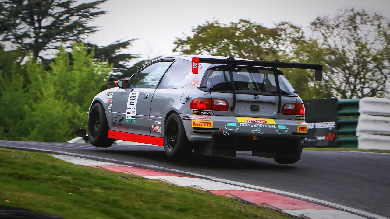 Honda Civic EG K24 Rotrex Cadwell Park Lap- 1:34.2