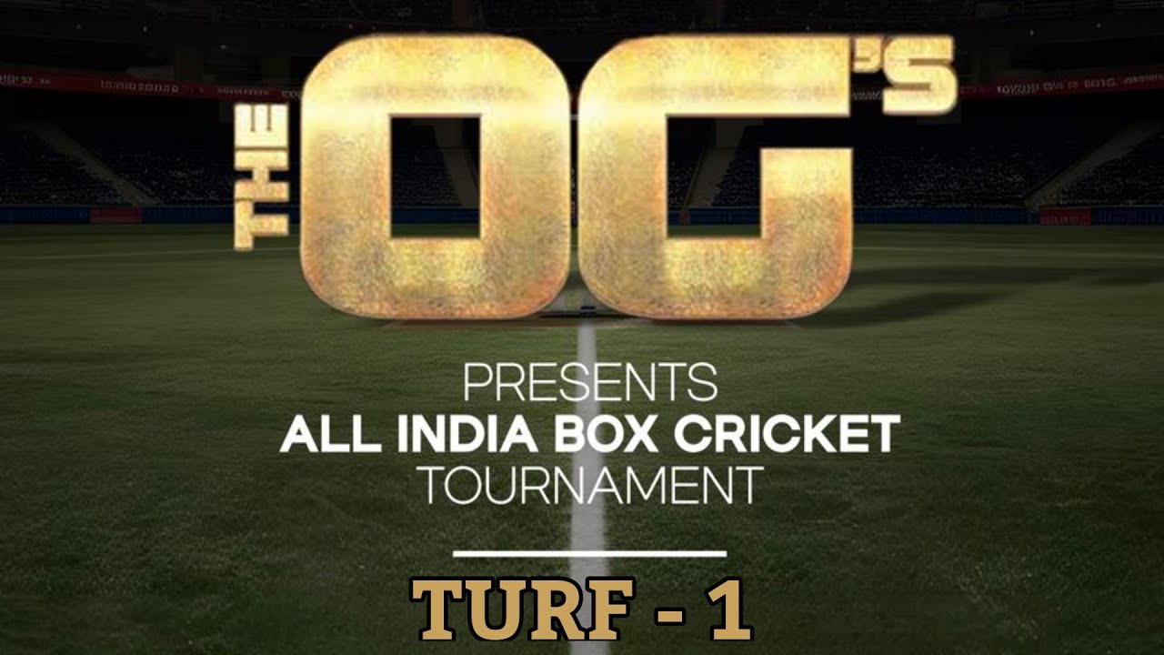 THE OG'S Group Presents | All India Box Cricket Tournament - 2024 | Rajkot | Season 1 | Turf 1