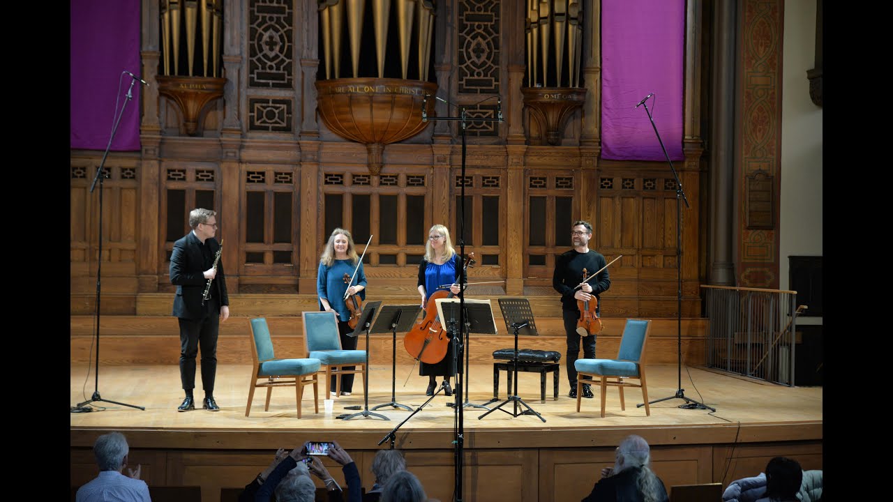 Trio Arkel, Mar 12 2023, Mozart Oboe Quartet HD 1080p
