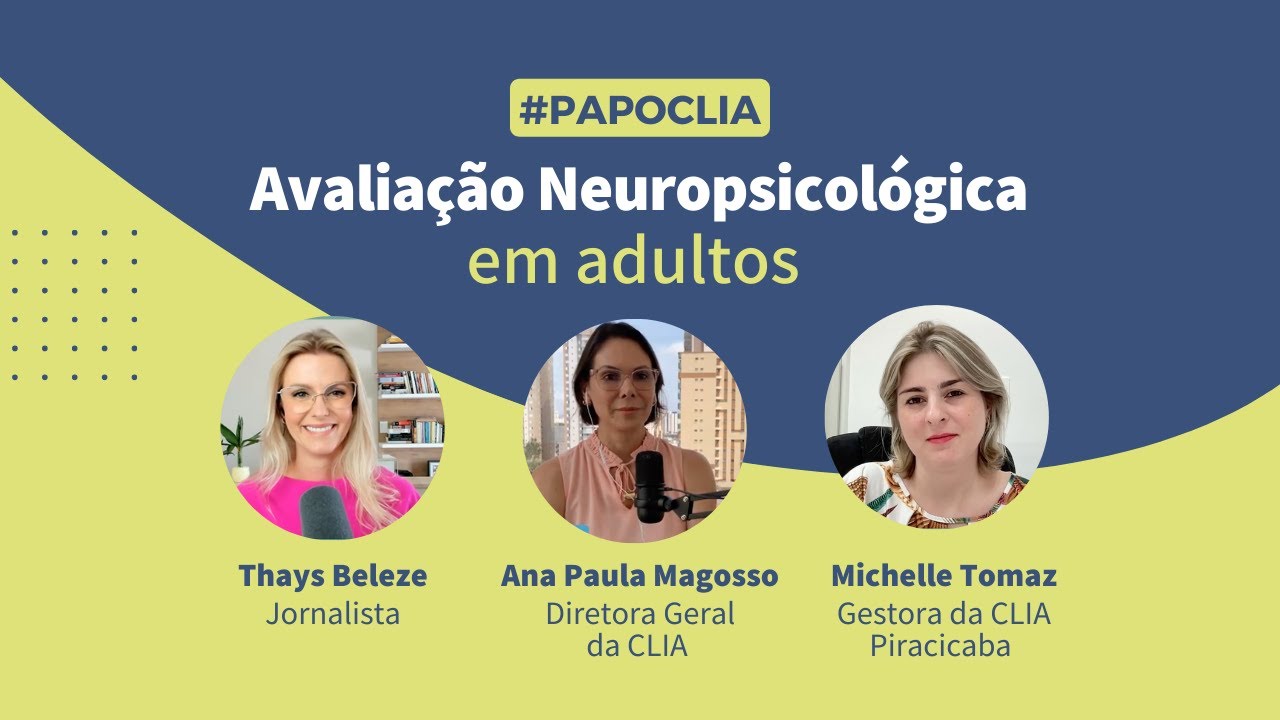 Avaliação Neuropsicológica em adultos