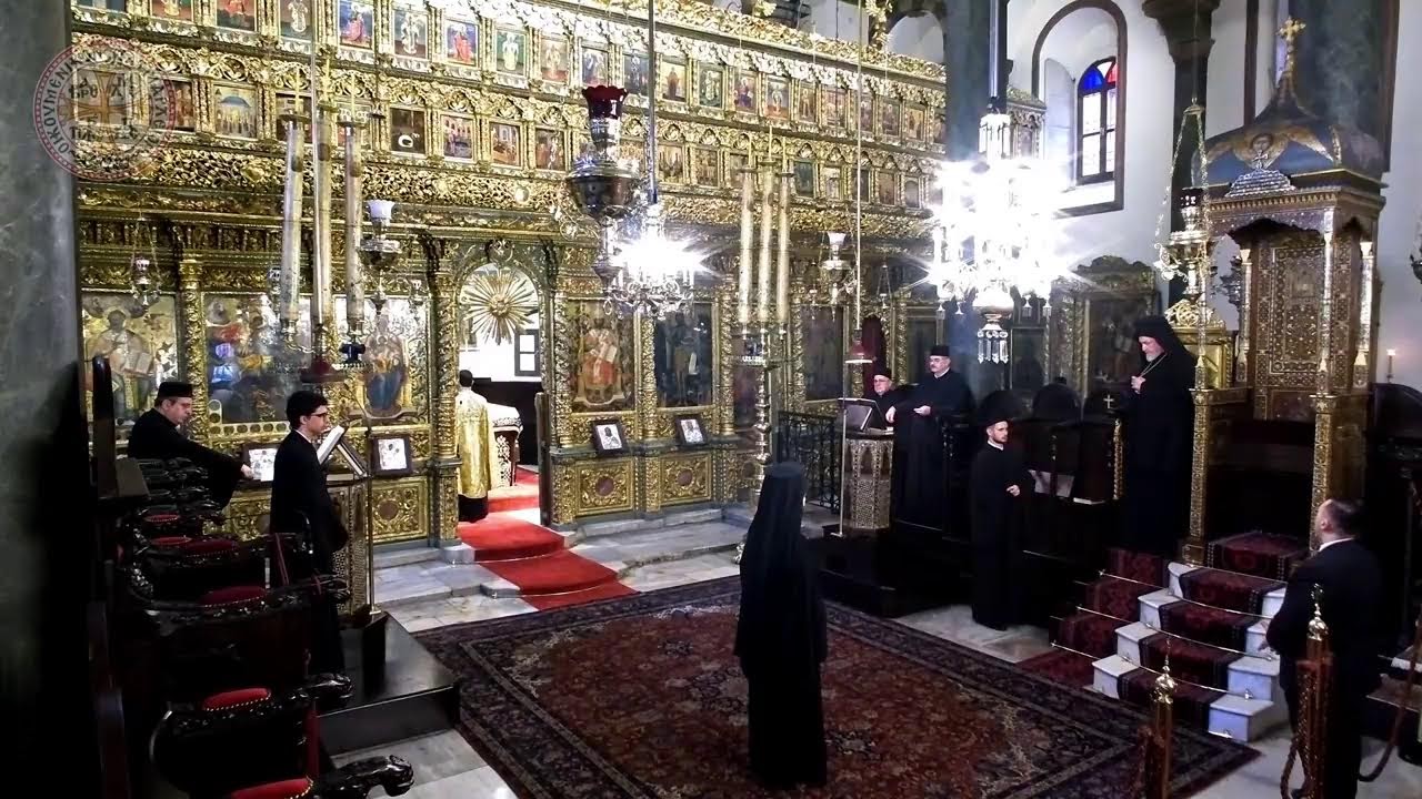 Εσπερινός της Κυριακής από τον Πατριαρχικό Ναό του Αγίου Γεωργίου