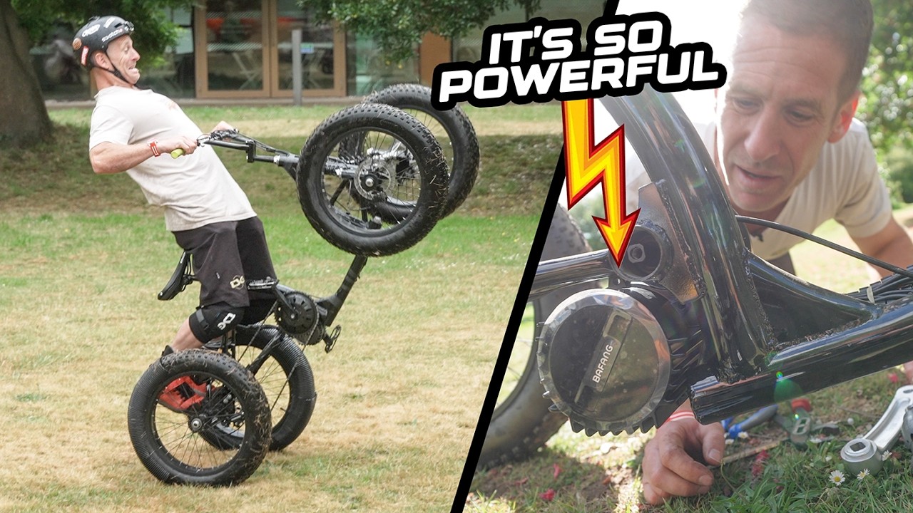 I FITTED A POWERFUL 1000W MOTOR TO THE ALIEXPRESS MTB QUAD - WILL IT WORK?