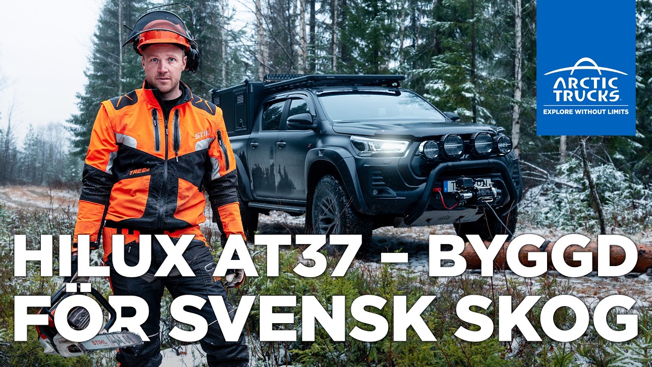När det måste fungera – Arctic Trucks Hilux AT37, den ultimata arbetsbilen