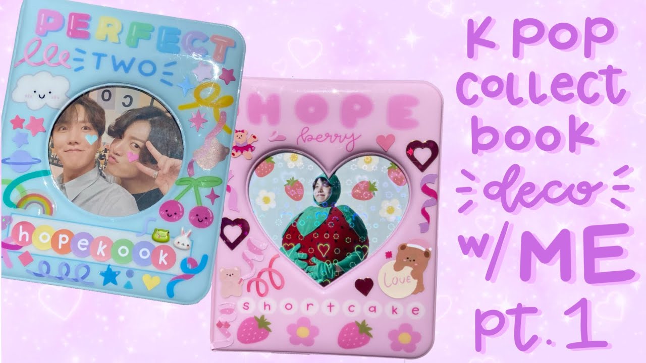 DECORATE KPOP PHOTOCARD COLLECTBOOKS W/ ME pt. 1 ☆.。.:*・°☆ (☆▽☆)