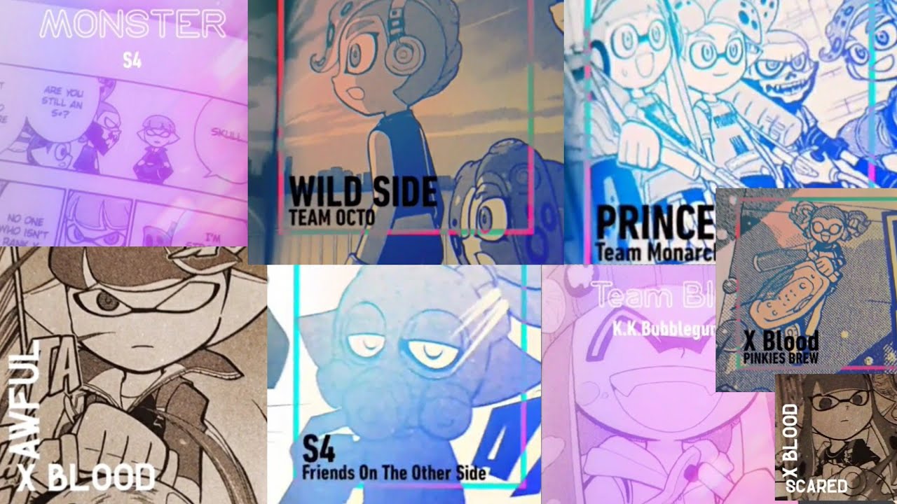 SPLATOON MANGA EDITS FROM MY TIKTOK