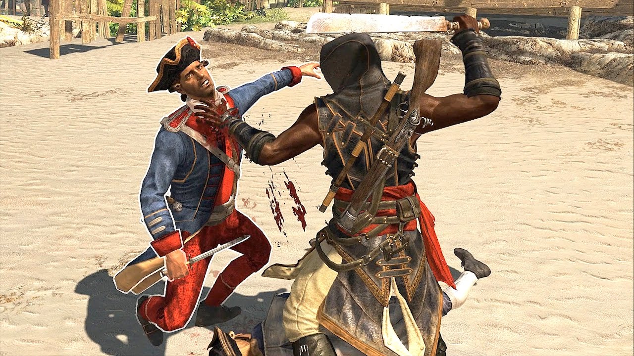 Assassin's Creed Freedom Cry Shotgun Kills & Free roam