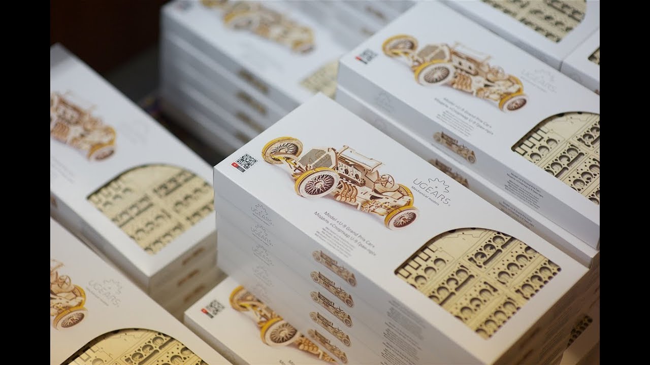 Механические 3D-модели Ugears поражают мир. Сюжет на английском языке на UA|TV