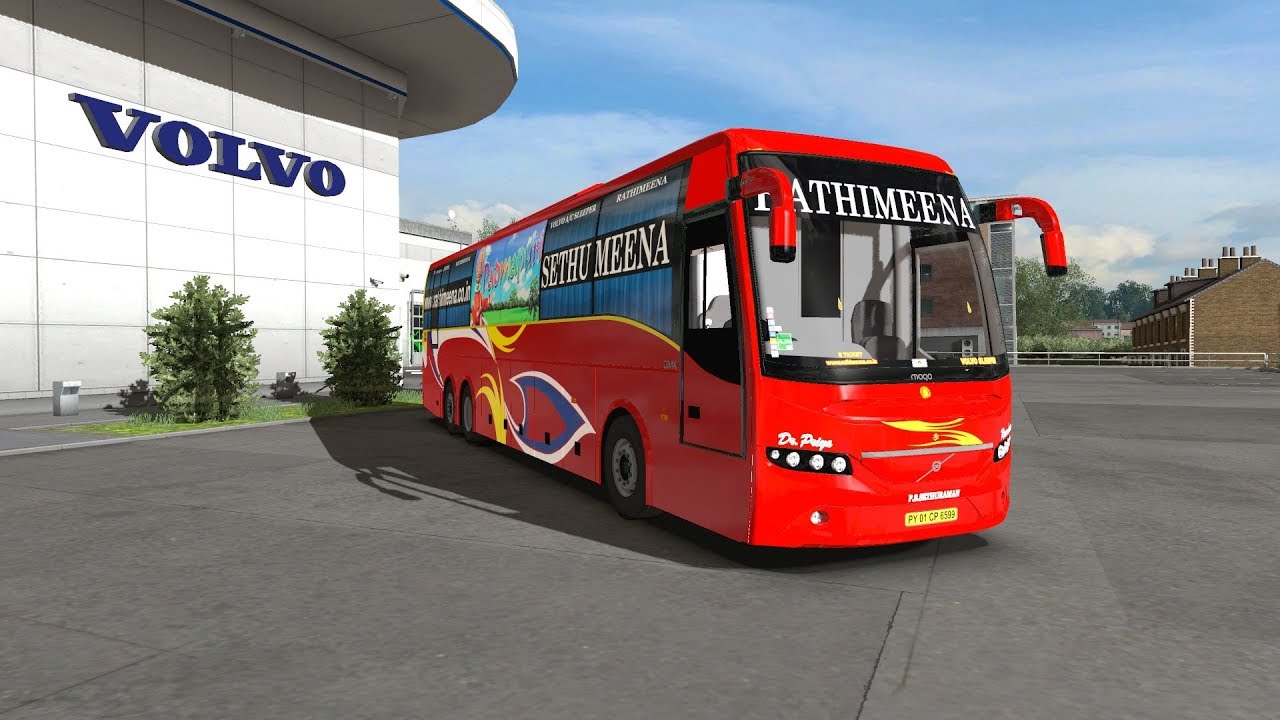 Driving My New Volvo Bus From Volvo Factory | Euro Truck Simulator 2