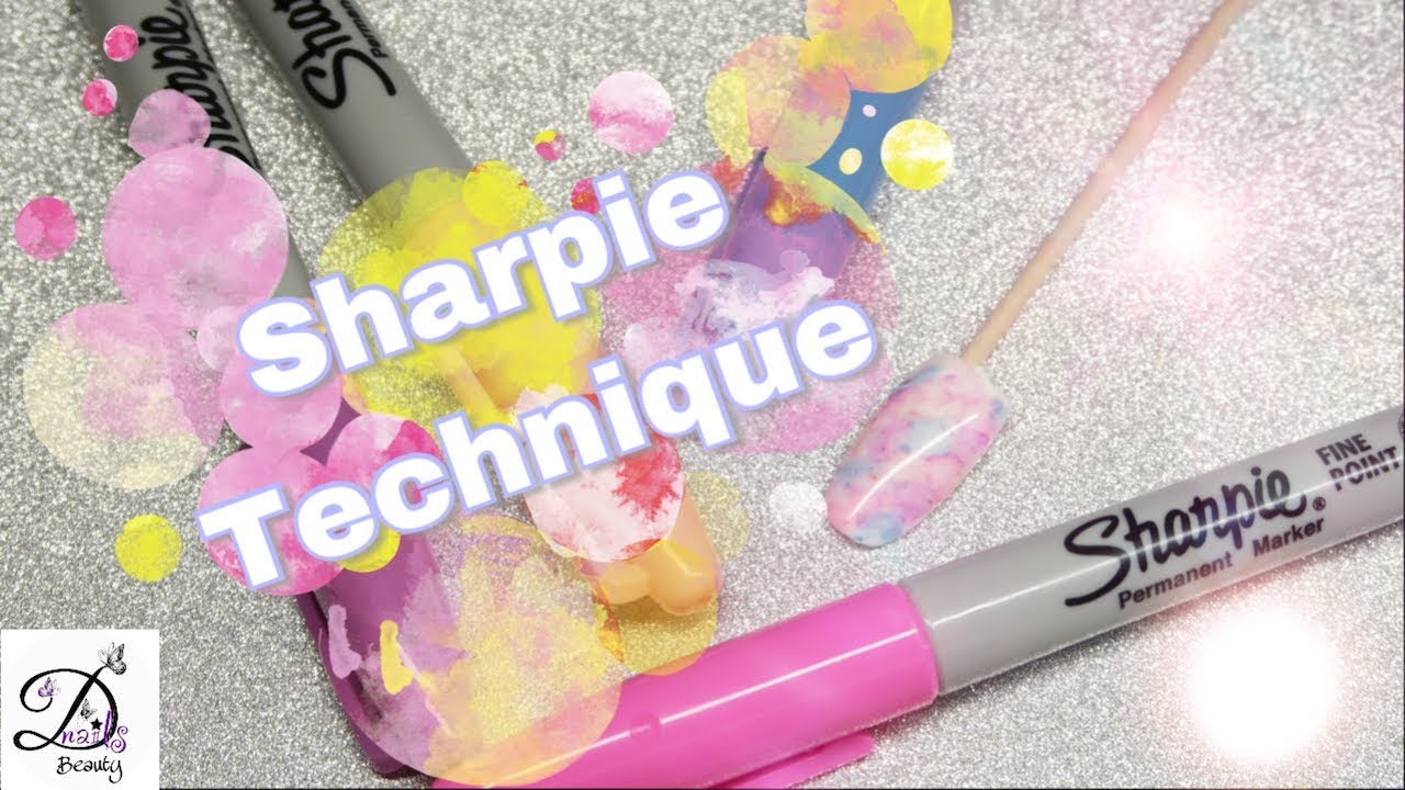 #1 Technique Sharpie Nailart