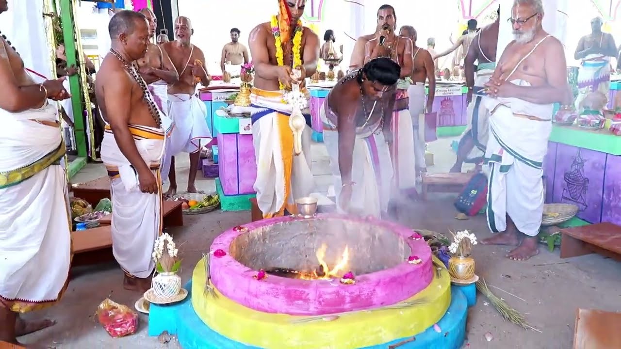 Sri govindaraja Perumal Kovil mahasamprikshanam 2025 part 1