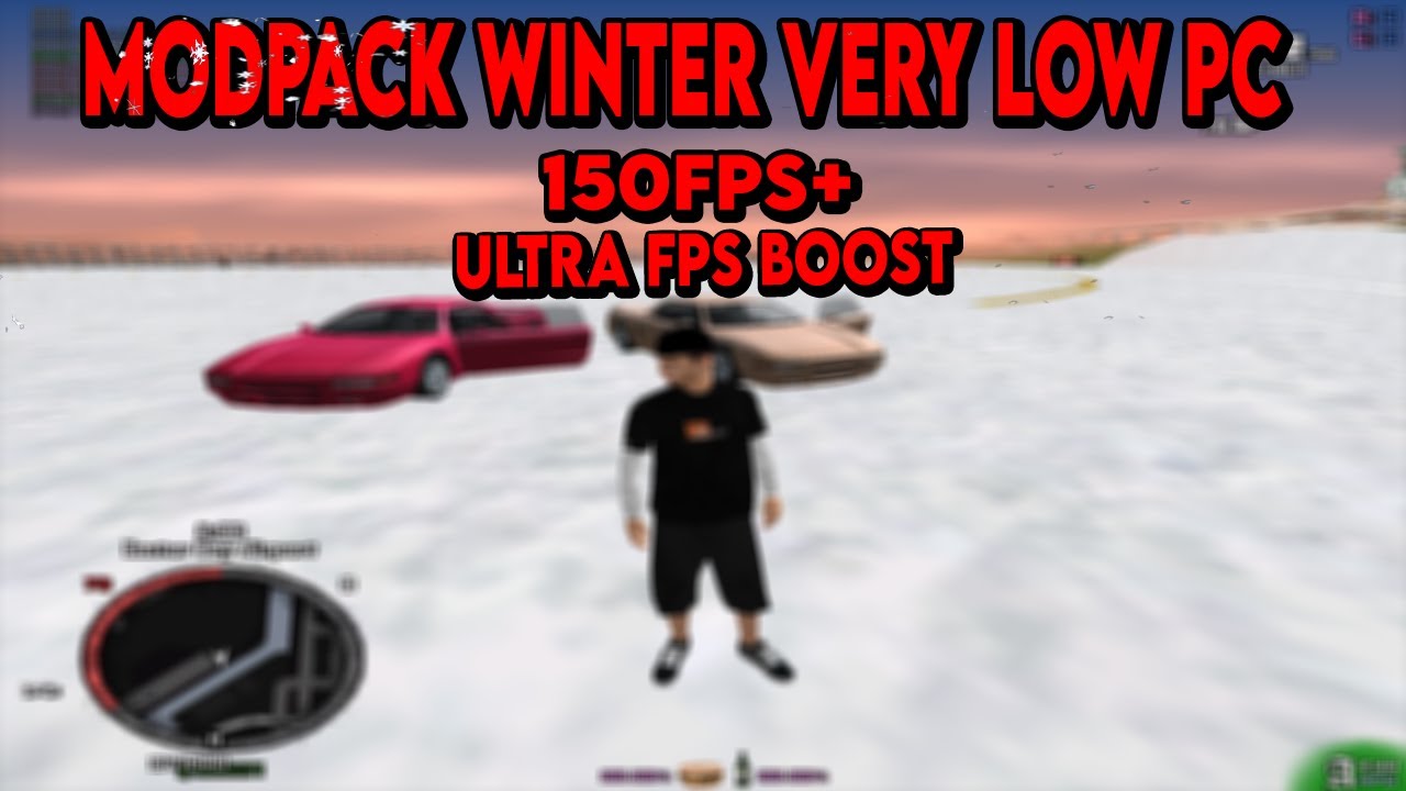 MODPACK WINTER VERY LOW PC FPS BOOST 150FPS+