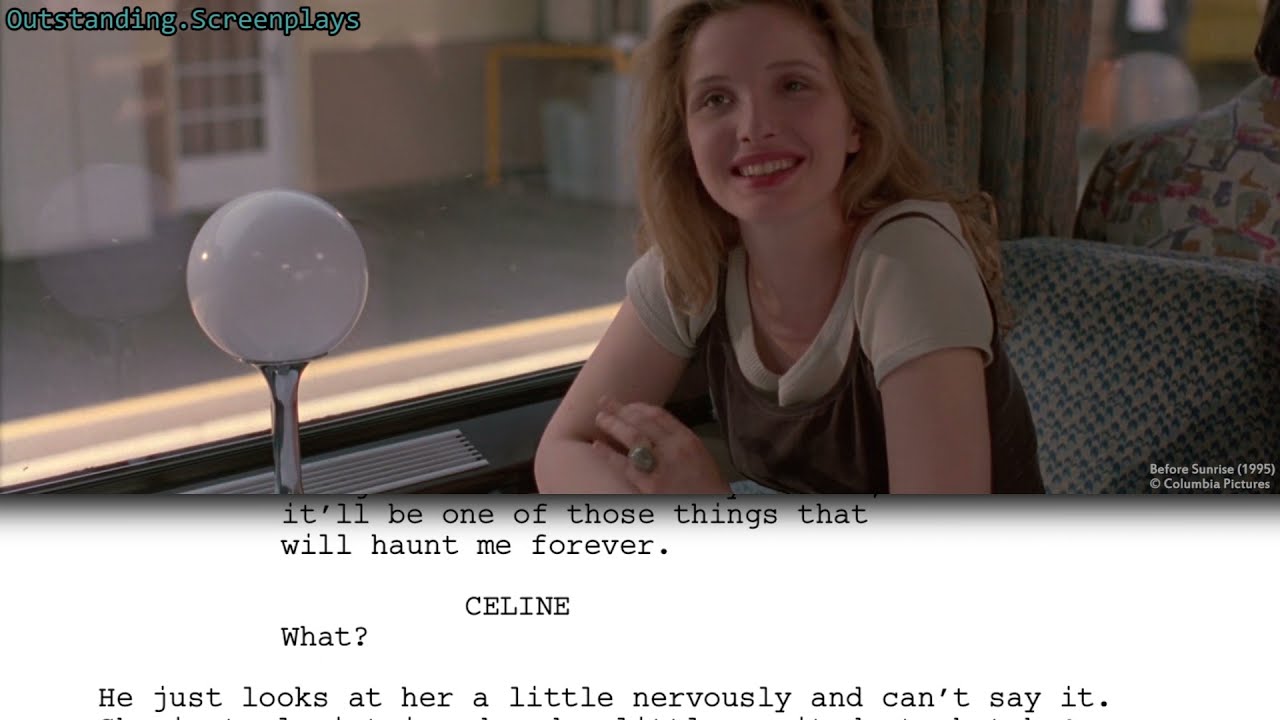 Before Sunrise - If I don't ask you this, it's gonna haunt me forever.