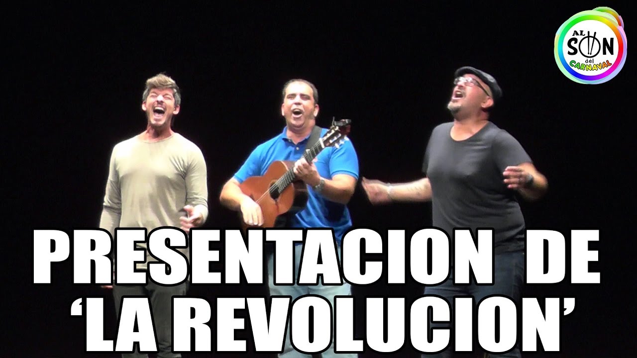 Presentación de La revolución por Ramoni, Julian y Laly en Algeciras
