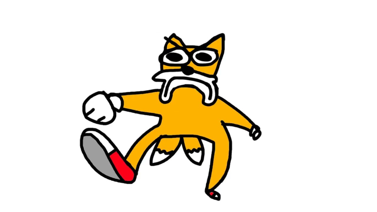 tails huffin' and puffin'