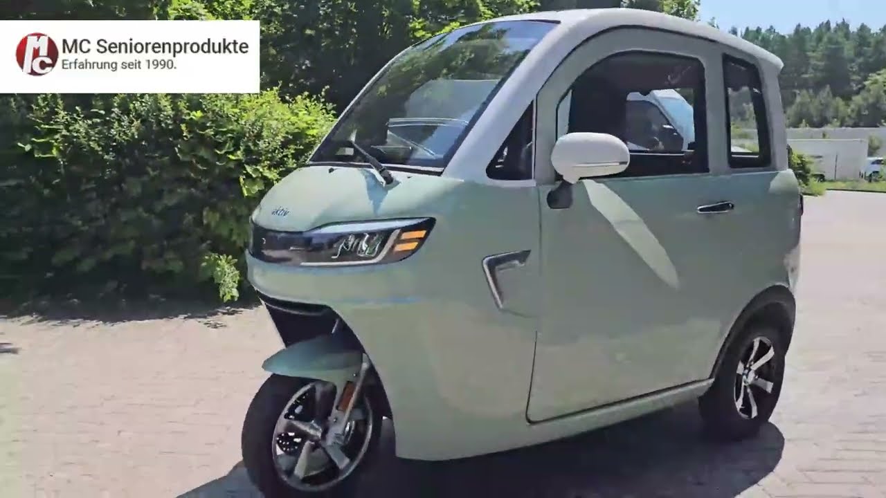 #Kabinenscooter Thrifty 25 km/h 3-Rad #Elektromobil | MC Seniorenprodukte