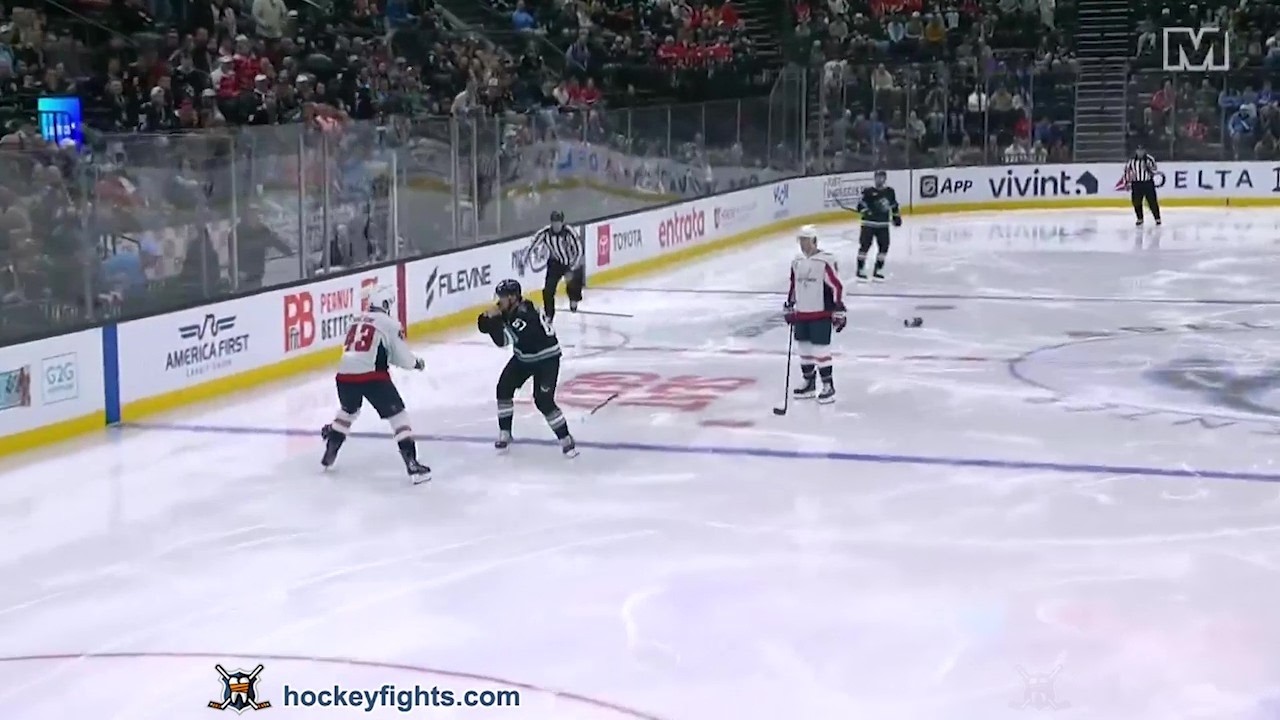 Tom Wilson vs Lawson Crouse | Mar 26, 2026 | Washington Capitals vs Utah Mammoth