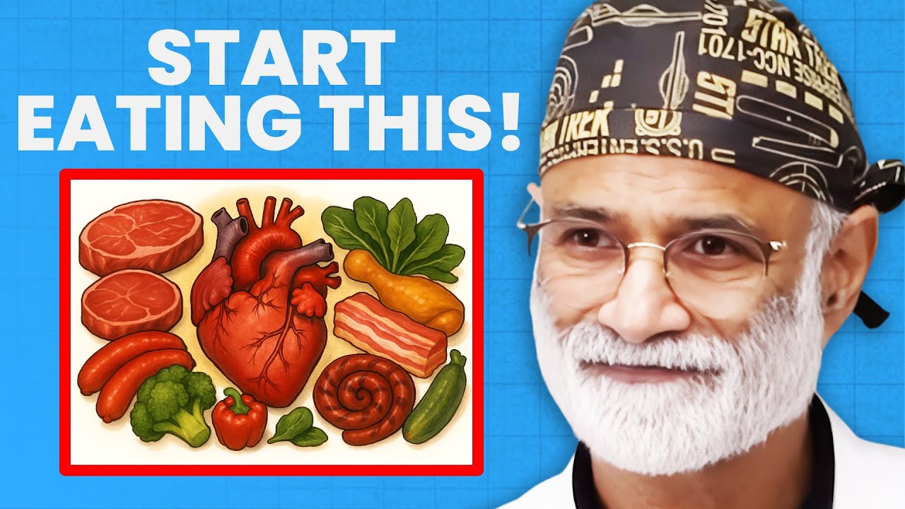 EAT THESE FOODS to Save Your HEART and Overall Health | Dr. Pradip Jamnadas