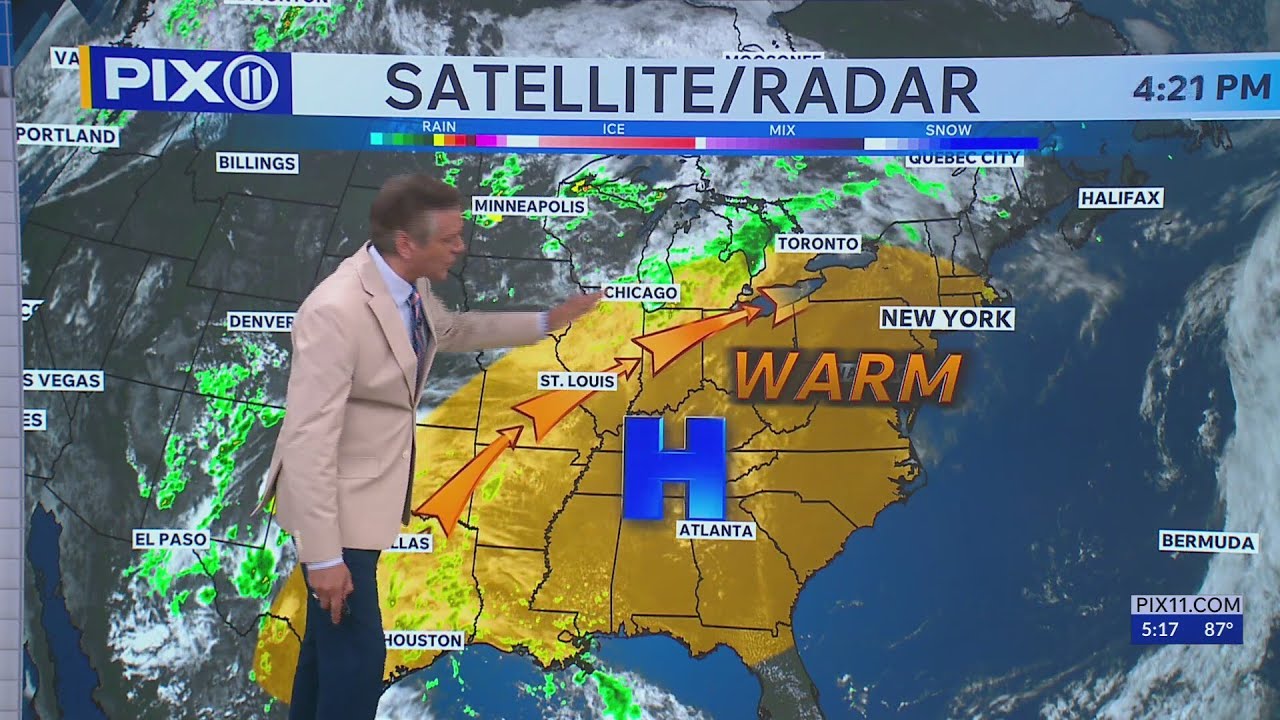 Heat-up continues for NYC, parts of area top 90 degrees