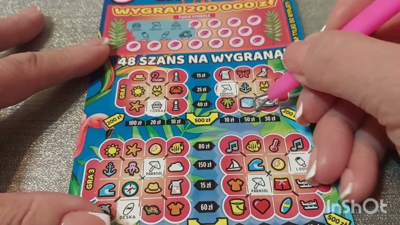 zdrapki #606👉łańcuszek idzie dalej 😜 wszystkie zdrapki z n 1💞🤗😉💃