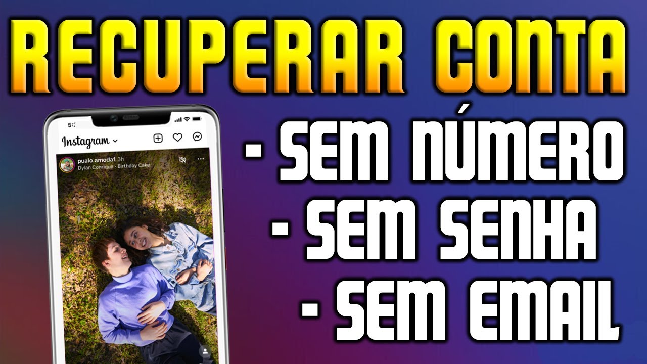 COMO RECUPERAR SUA CONTA DO INSTAGRAM 2026 ( SEM EMAIL, SEM SENHA, SEM NUMERO)