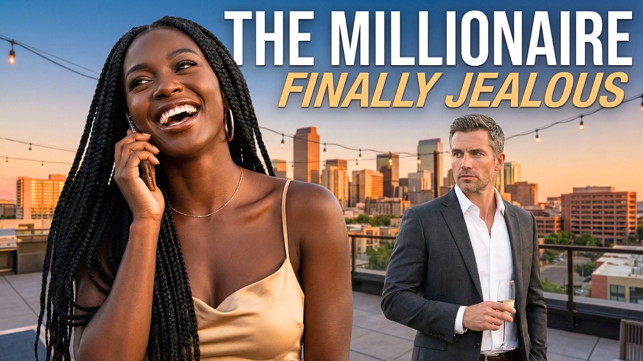 SHE WAS INVISIBLE TO THE MILLIONAIRE — UNTIL ANOTHER MAN CALLED HER, AND JEALOUSY EXPLODED…