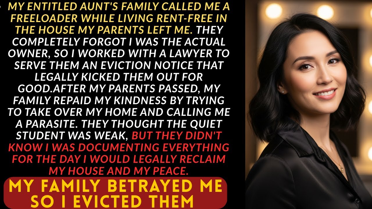 The Day I Kicked My Entitled Family Out of My Parents' Home | A Homeowner's Revenge