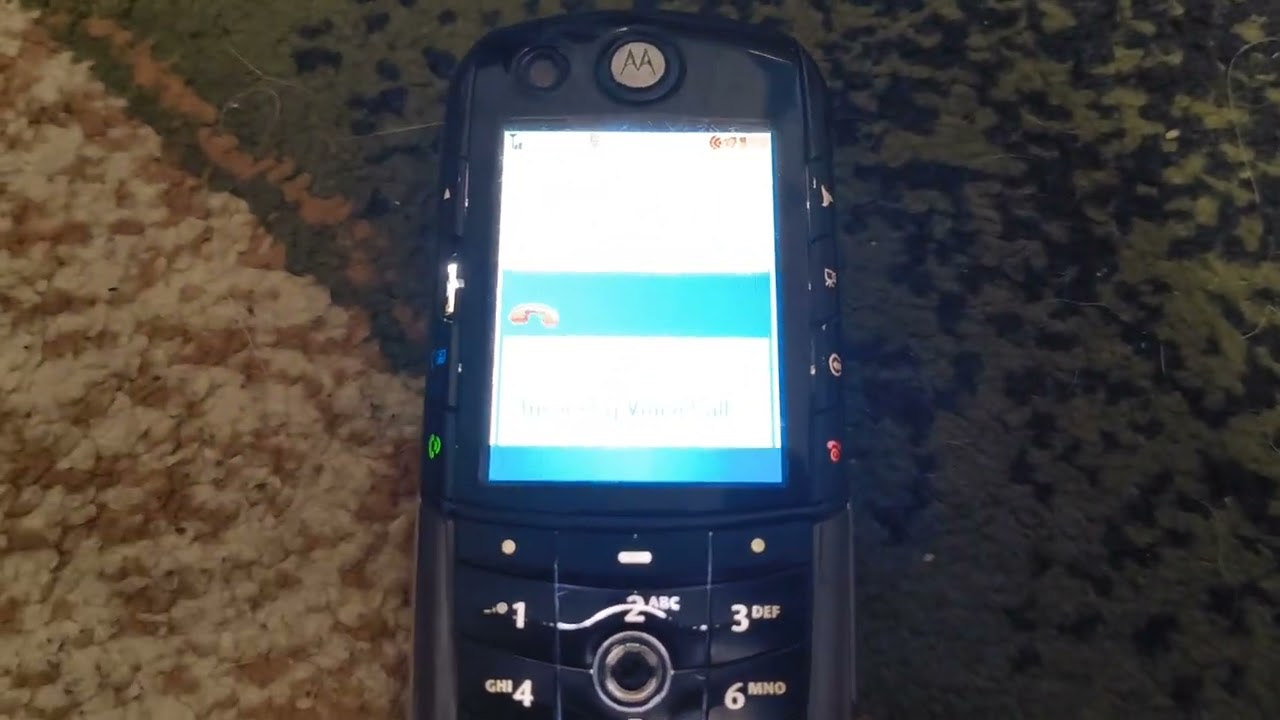 Motorola E1000 - Incoming call (With ID)