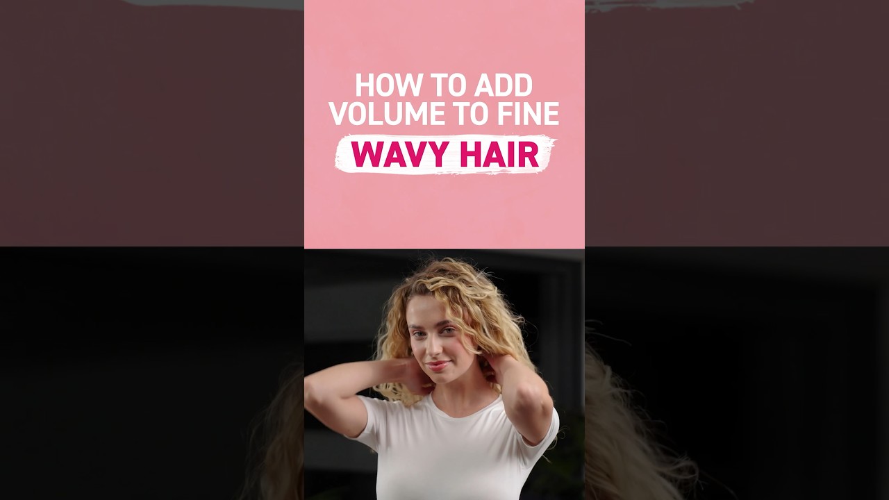How to add volume to fine #wavyhair ✨ #wavyhairroutine #curlsmith