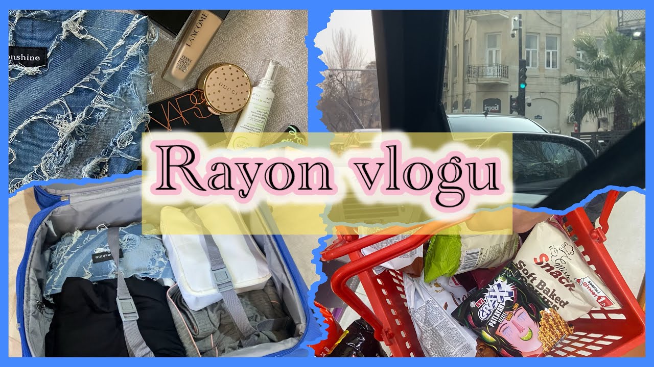 Rayona mənimlə hazırlaşın🧸 /vlog/ alış-veriş, valiz hazırlama #vlog #benimlebirgün #benimlehazırlan