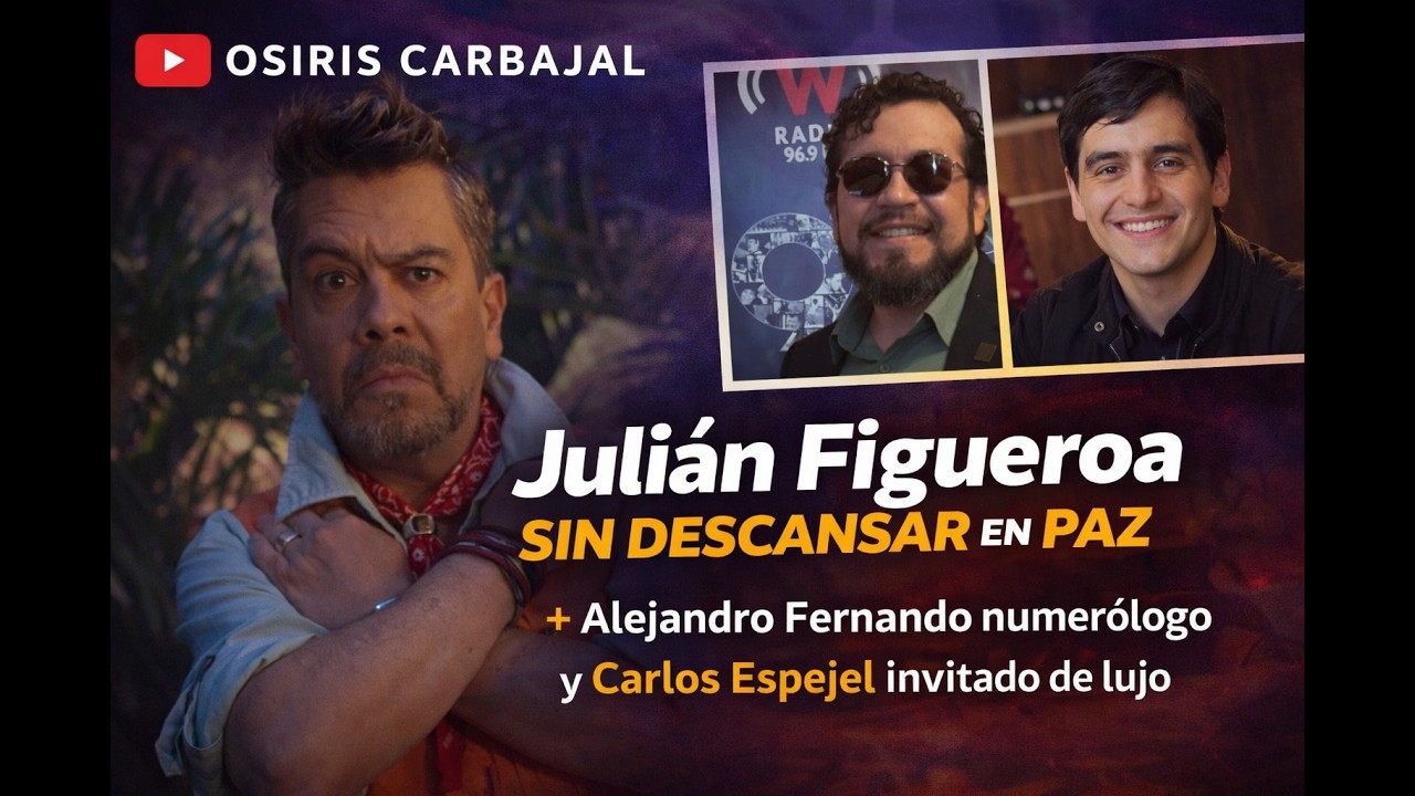 ¡Julían Figueroa sin descansar en paz!