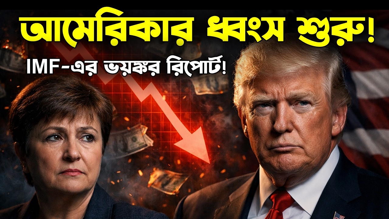আমেরিকার দেউলিয়া হওয়ার শুরু? 🇺🇸 IMF-এর ভয়ঙ্কর সতর্কতা! US Debt Crisis 2026 | Odvut Othocho Bastab
