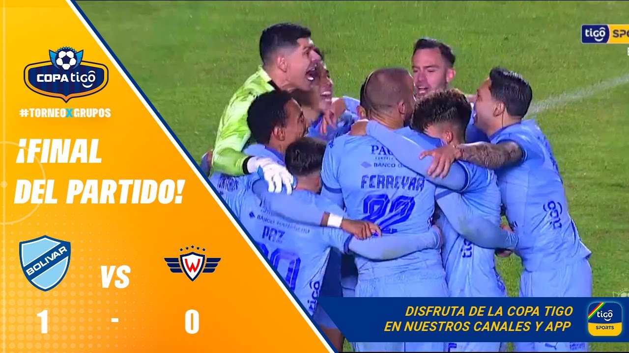 ¡Final del partido! Bolívar se coronó campeón de la Copa Tigo luego de imponerse con gol de Da Costa