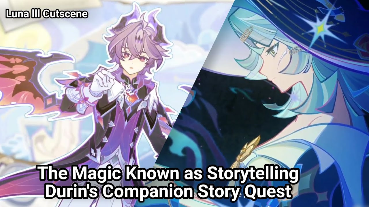 The Magic Known as Storytelling | Durin's Companion Story Quest | Luna 3 | Genshin Impact Cutscene 