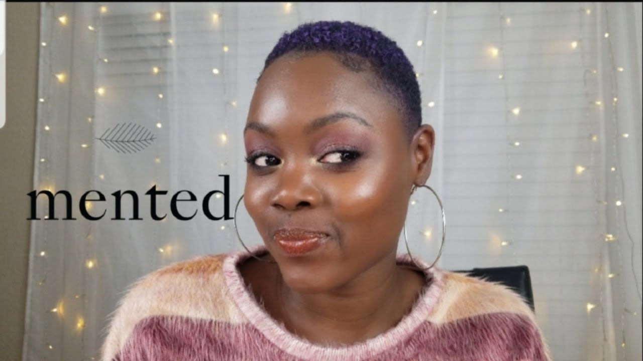 Mented Lip Gloss on Dark Skin | Black Owned Business| B.O.M.B