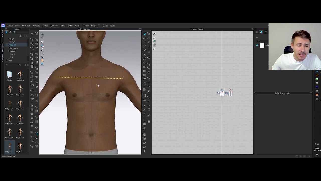 Clo3D Clase 13: Avatares - Personalización