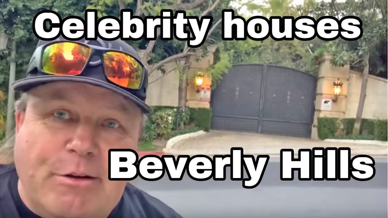 Ce Michael Jackson and celebrity houses in Beverly Hills on Carolwood Dr., Los Angeles, CA