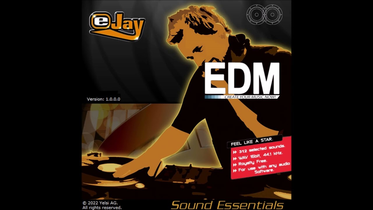 eJay EDM Sound Essentials - EDM Samples - EDM Sample pack - Sound Library