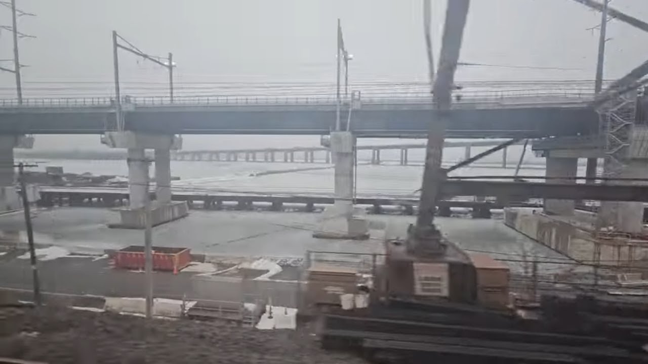 Amtrak/NJ Transit Portal North Bridge Cutover Construction (2/18/26)