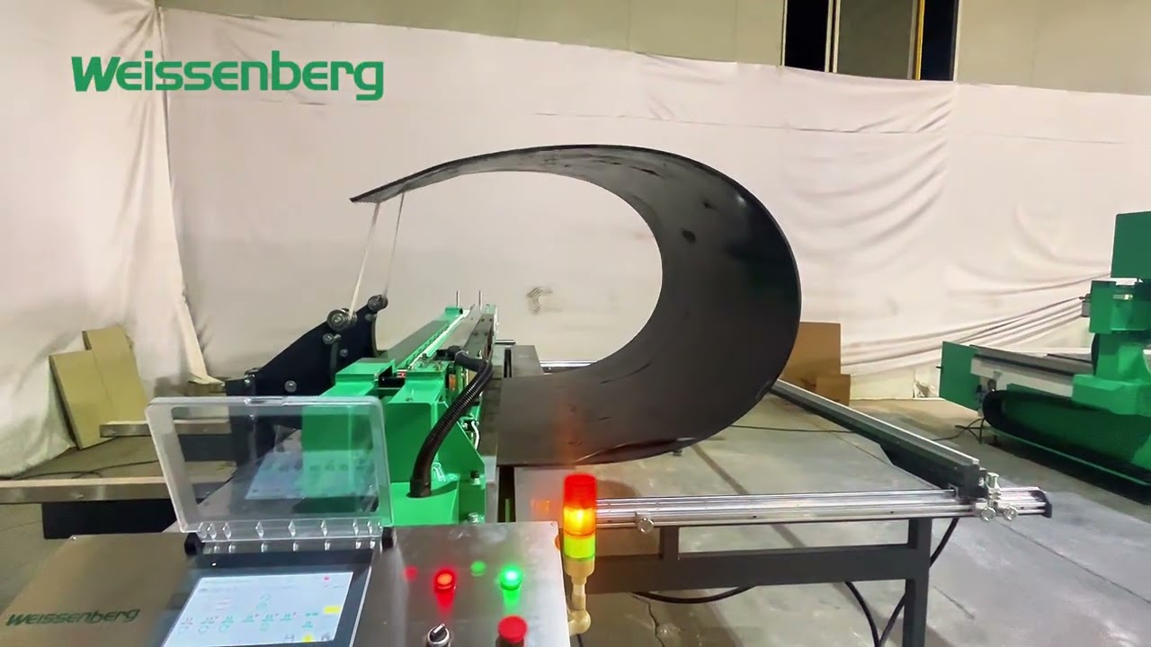 Plastic Sheet Welding & Bending Machine-Rolling#weissenberg #machine