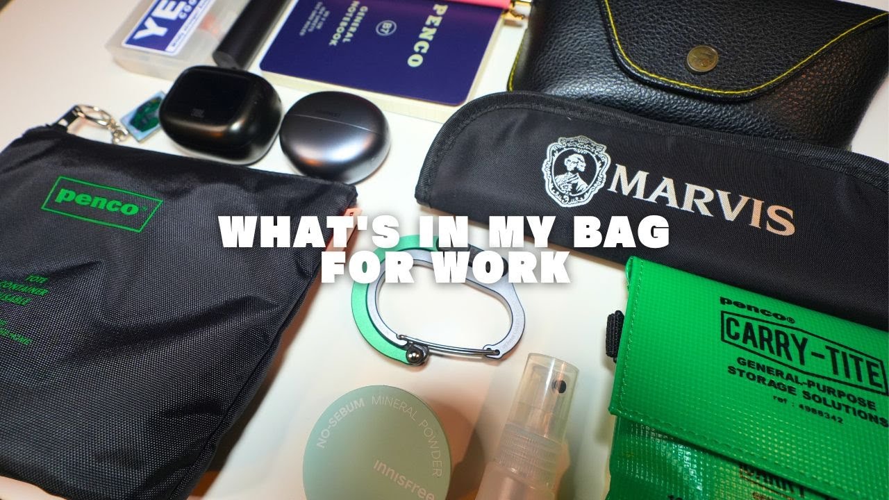 【What's in my bag】30代会社員のカバンの中身