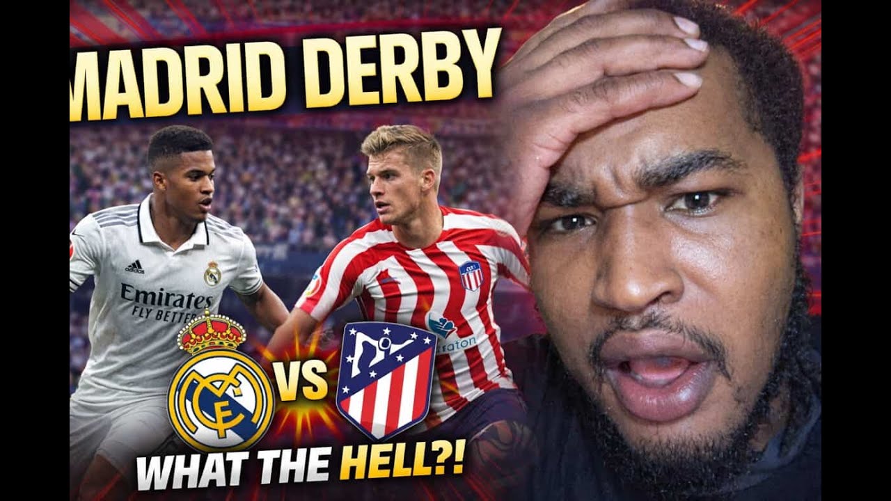 Madrid Derby Madness! Real Madrid vs Atlético Madrid LIVE Reaction
