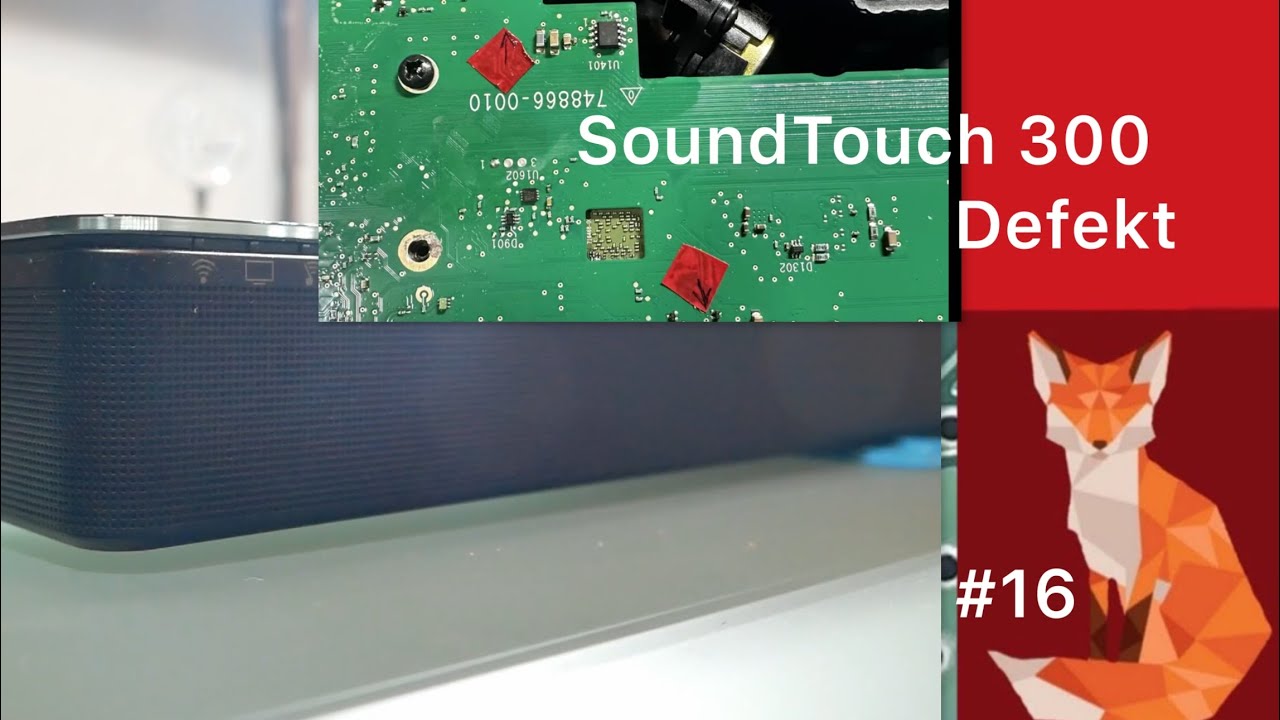 Bose SoundTouch 300 Reparatur// Bose defekt