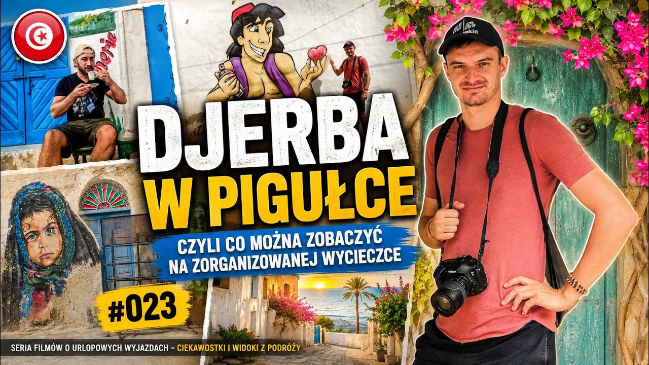 Djerba w pigułce. Sprawdziliśmy co można zwiedzić z lokalnym biurem wycieczkowym w pół dnia Ep.023