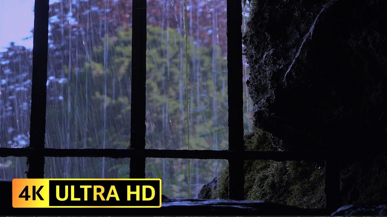 Heavy RAIN and Thunder: Nature Rain Sounds for Tinnitus Relief, Sleep, Study or Meditation